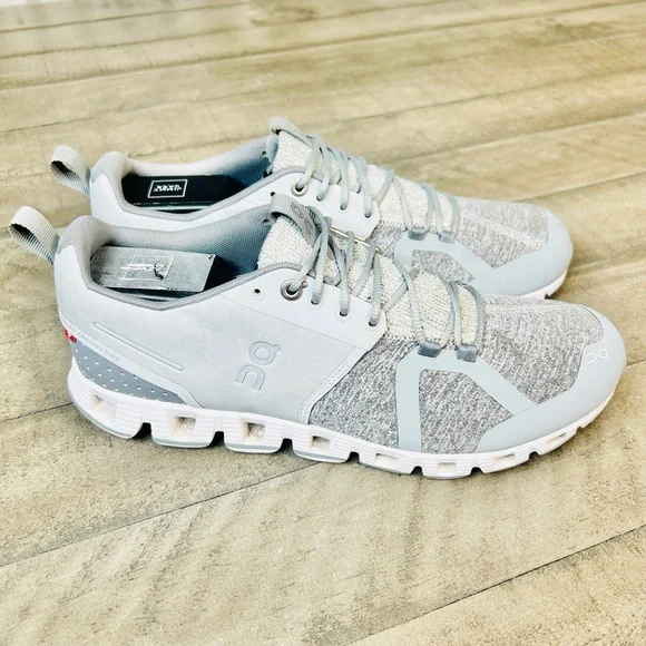 ON Cloud Terry 5 Silver/Grey Woman Running Shoes Size 9.5 - Picture 4 of 7